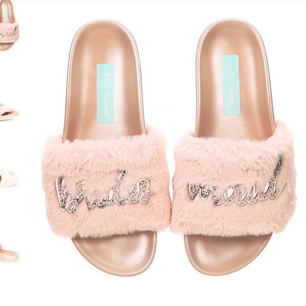 Blue By Betsey Johnson Lori Bridesmaid Slides